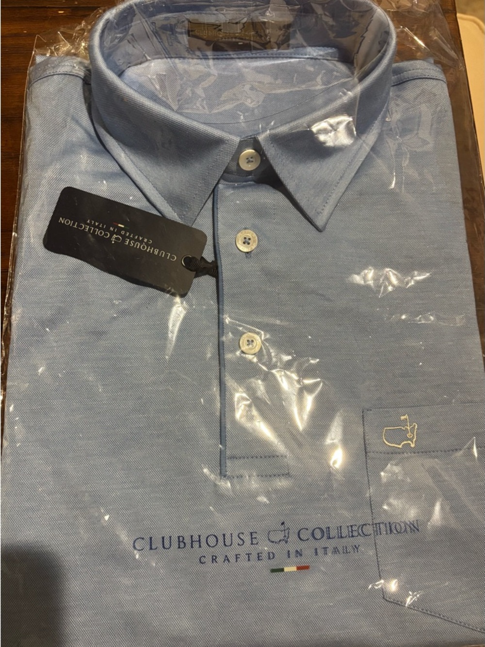 Men’s Light Blue Polo Shirt